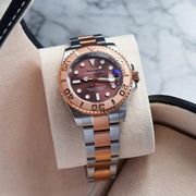 Seiko Mod Yacht-Master "Rose/Silver"
