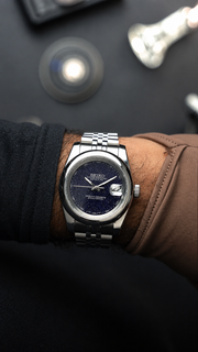 Seiko Mod Datejust "Galaxy Black"