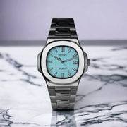 Seiko Mod Nautilus "Tiffany Blue"