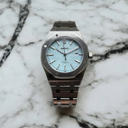 Seiko Mod Royal Oak "Light Blue"