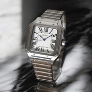 Seiko Mod Santos "Classic White"