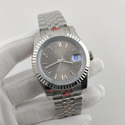Seiko Mod Datejust "Grey Roman"