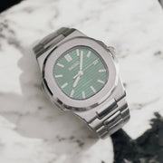 Seiko Mod Nautilus "Green Emerald"
