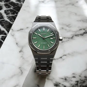 Seiko Mod Royal Oak "Green"