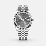 Seiko Mod Datejust "Arabic Grey"