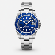 Seiko Mod Submariner "Silver Blue"