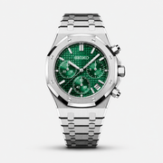 Seiko Mod Royal Oak Chronograph "Green"