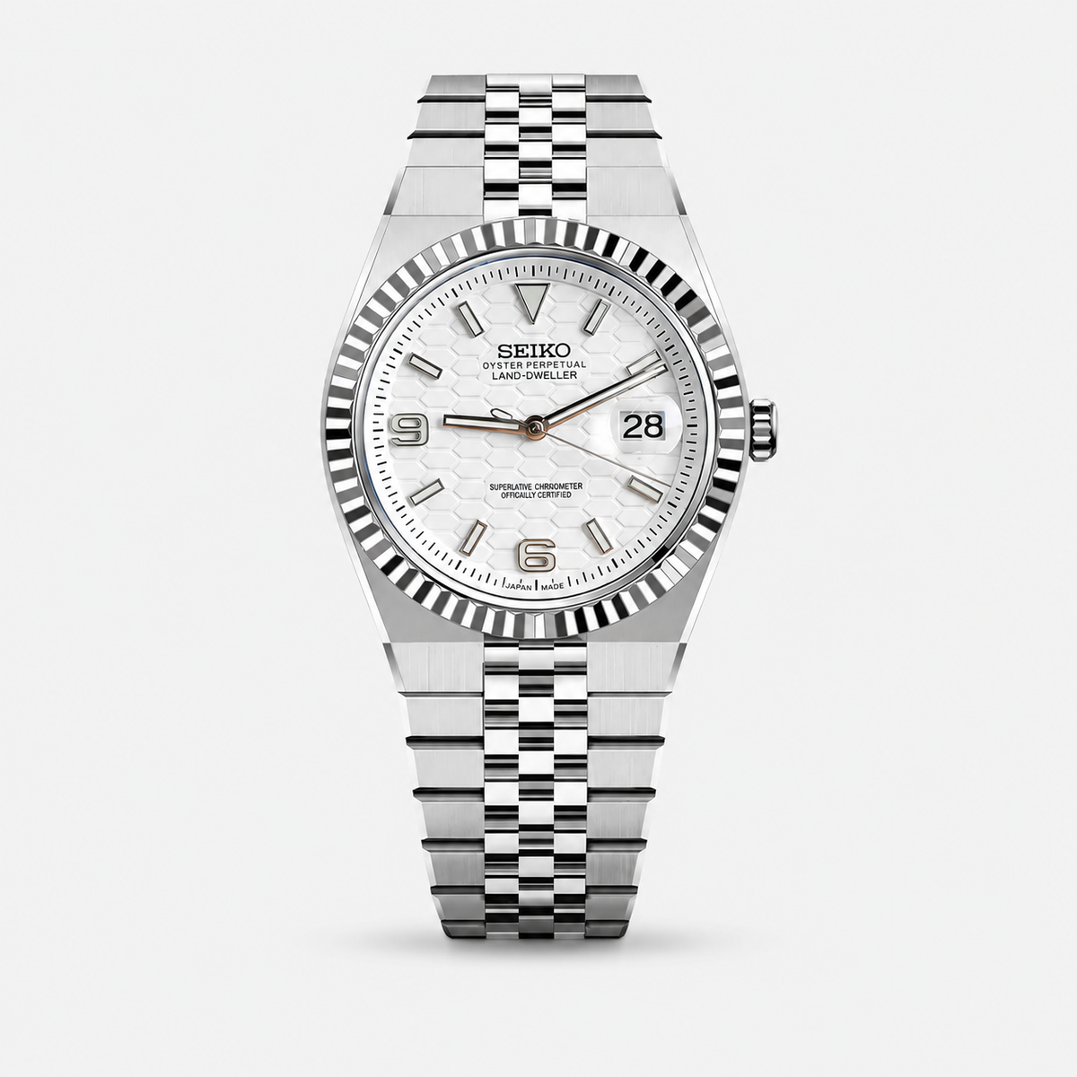 Seiko Mod Land-Dweller "Fresh White"