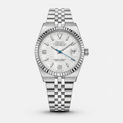 Seiko Mod Land-Dweller "White/Blue"