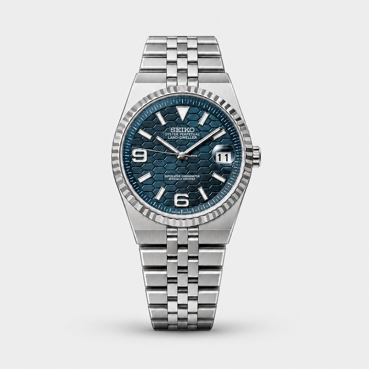Seiko Mod Land-Dweller "Dark Blue"