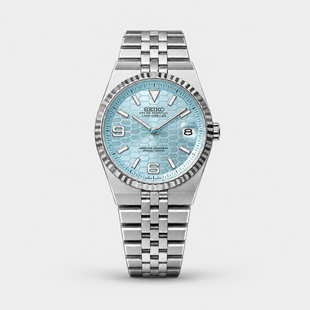 Seiko Mod Land-Dweller "Ice Blue"