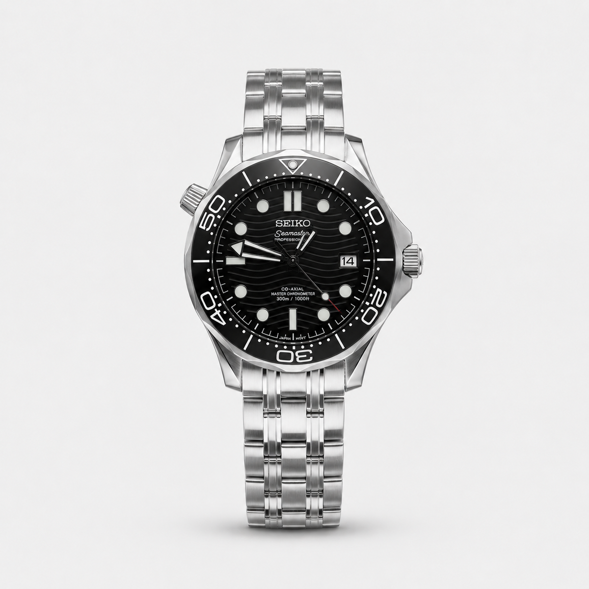 Seiko Mod Seamaster "Black"
