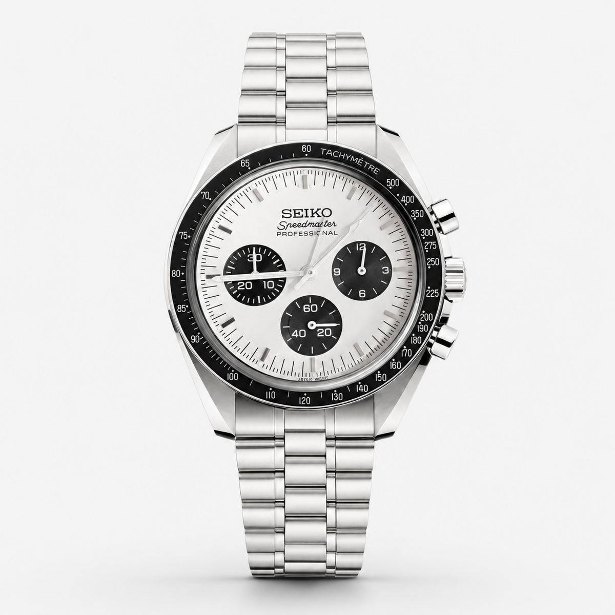 Seiko Mod Speedmaster "White"