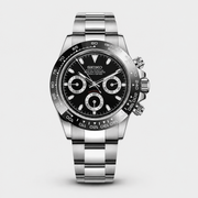 Seiko Mod Daytona "Panda Platinum"