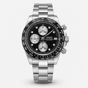 Seiko Mod Daytona "Day Black"