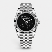 Seiko Mod Datejust Black "Who Cares"
