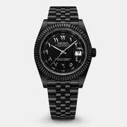 Seiko Mod Datejust "Arabic Black"