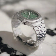 Seiko Mod Nautilus "Green Emerald"