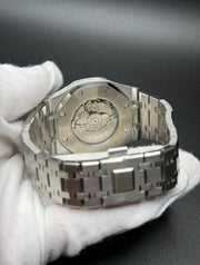 Seiko Mod Royal Oak "Skeleton Silver"