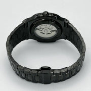 Seiko Mod Nautilus "Open Heart All Black"