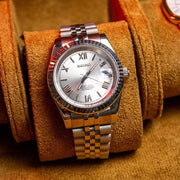 Seiko Mod Datejust "White Roman"