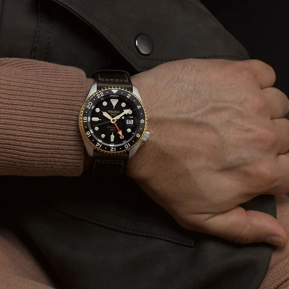 Seiko 5 Sport SKX Gold & Black